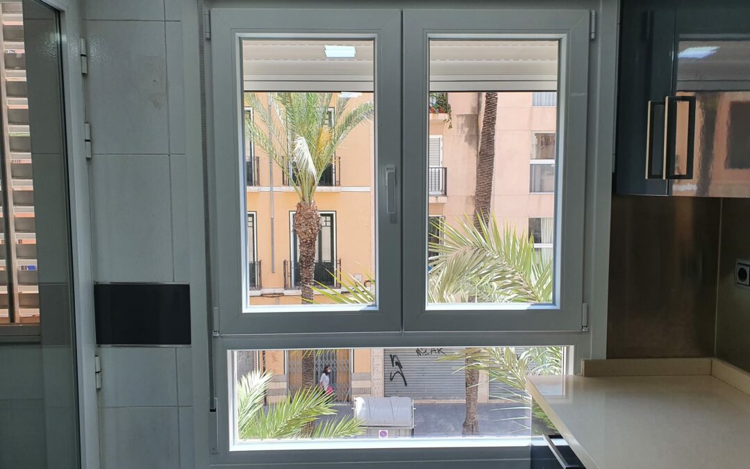 Cambio de ventanas con plan renove 2020 en calle San Vicente de Alicante