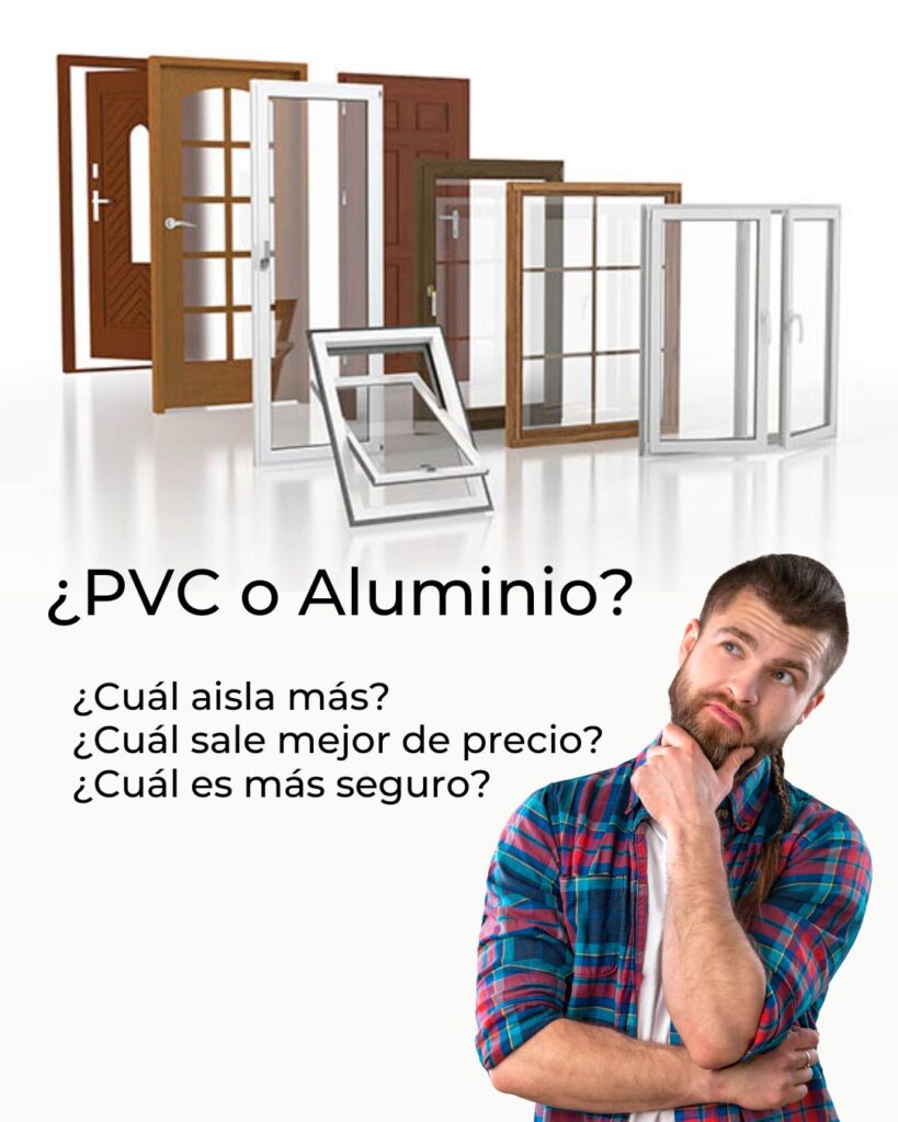 ventanas de pvc, hombre con preguntas frecuentes sobre ventanas y cerramientos pvc